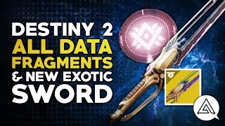 Destiny 2  ALL Data Fragment Locations guide amp New Exotic Worldline Sword [upl. by Spector]