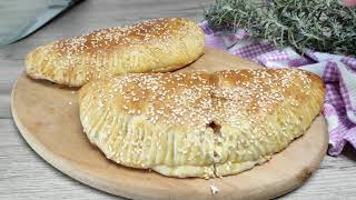 PANZEROTTI How To Make Panzerotti Baked in OVEN  The Easiest Dough To Make [upl. by Ennaed]