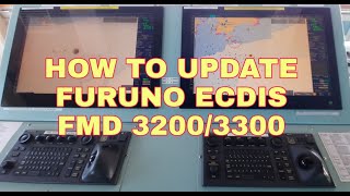 How to update ENC charts in FURUNO FMD 3200  3100 ECDIS [upl. by Vipul]