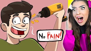 I Cant Feel Pain TRUE Story Animation Reaction [upl. by Catt838]