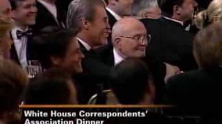 Pres Bush at 94th Annual White House Correspondents Dinner [upl. by Nosreve]