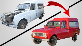 Restauration dune Renault 4 en 7 minutes [upl. by Margreta]