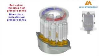 Axial Piston Motor Animation [upl. by Nabal]