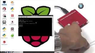 How to interface USB RFID reader With Raspberry Pi [upl. by Ycniuq]