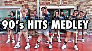 90’s HITS MEDLEY  BUGING Dance Fitness  BATANGAS CREW [upl. by Spanjian]