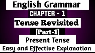 10th class English grammar chapter 1 Tense Revisited in Odia Part1 Present tense by Basant Sir [upl. by Mungam]