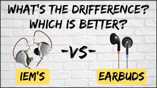 IEMs vs Earbuds  Whats The Difference  I Explain [upl. by Han608]