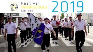 Le Bagad de LannBihoué  Festival Interceltique de Lorient 2019 [upl. by Trula690]