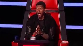 Top 10 performance Surprised coaches in The voice USA Auditions 2018 [upl. by Eladal]