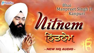 Nitnem Bani Full Path Live  Bhai Manpreet Singh Ji Kanpuri Japji Sahib Rehras Sahib Shabad Kirtan [upl. by Terena]