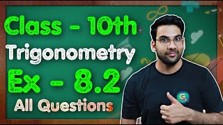 Class  10 Ex  82 Q1234 Trigonometry NCERT CBSE [upl. by Vite]