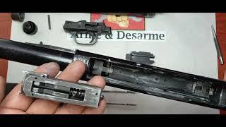 Escopeta Mossberg calibre 12 desarme y arme [upl. by Constantine]