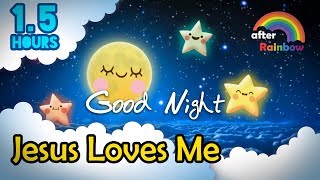 Hymn Lullaby ♫ Jesus Loves Me ❤ Christian Lullabies for Babies to go to sleep  15 hours [upl. by Redman370]