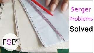 Serger Stitching Troubleshooting [upl. by Santana367]