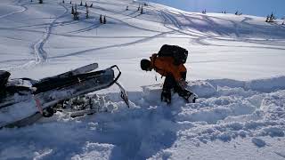 Seattle Ridge Turnagain Pass AK  April 10 2024 [upl. by Laved]