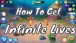 How To get infinite lives on fishdom [upl. by Lyrahc]