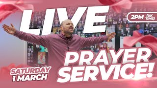 LIVE INTERACTIVE PRAYER SERVICE  Brother Chris  March 1 2025 [upl. by Adyeren]