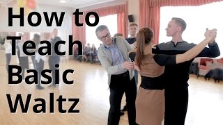 Workshop  How to do Basic Waltz for Beginners Ballroom Dance [upl. by Dix]