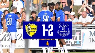 STADE NYONNAIS 12 EVERTON  Preseason highlights [upl. by Stanwood]