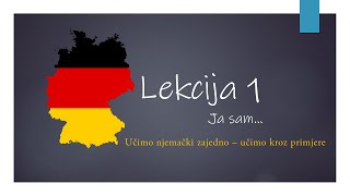 A1 LEKCIJA 1  JA SAM [upl. by Adien]