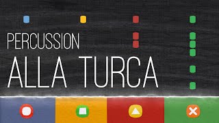 Alla Turka  Home edition  Percussion [upl. by Cioffred550]