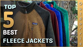 Top 5 Best Fleece Jackets Review in 2025 [upl. by Eirdua]