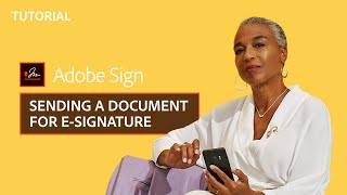 How to send document for esignature with Adobe Sign [upl. by Quintessa657]