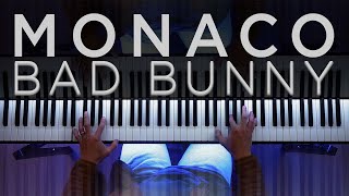 Bad Bunny  MONACO Epic Piano Cover [upl. by Kreda163]