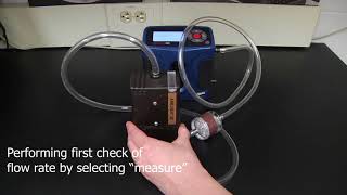 Personal Air Sampling Pump Calibration [upl. by Irneh536]