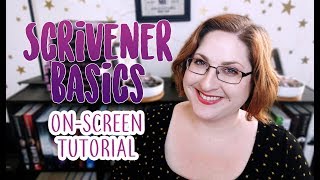 How to Use Scrivener for Novel WritingAdvanced Basics OnScreen Tutorial [upl. by Sirraf35]