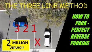 How to Reverse Park  PERFECT REVERSE PARKING EVERY TIME [upl. by Henden53]