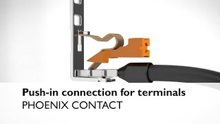 Pushin connection for terminal blocks [upl. by Welch8]