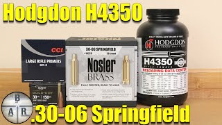 3006 Springfield  Hodgdon H4350 with the Speer 150 Gold Dot [upl. by Cohen938]