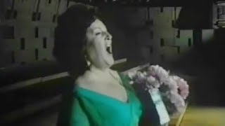 Birgit Nilssons shocking high note finale  Wien Wien nur du allein  1975  LIVE footage [upl. by Issim382]