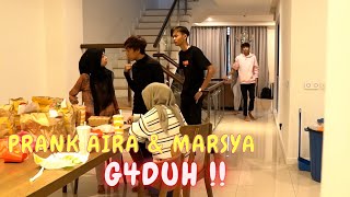 AIRA M4RAH AM BEKAP MARSYA   PRANK G4DUH SAMPAI TEAH MENANGIS [upl. by Nrubua549]