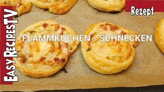 Flammkuchen Schnecken [upl. by Peery]