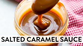 Homemade Salted Caramel Sauce  Sallys Baking Recipes [upl. by Gianni]