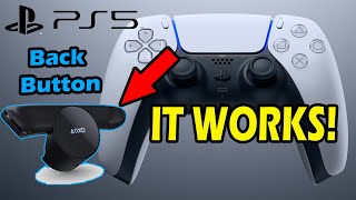 CONFIRMED WORKING BACK BUTTON  PS5 GAMES DUALSHOCK 4  BACK BUTTON SCUFF STRIKE PACK ASTRO C10 [upl. by Ennobe360]