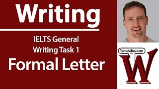 How to Write a Formal Letter [upl. by Lotsirb153]