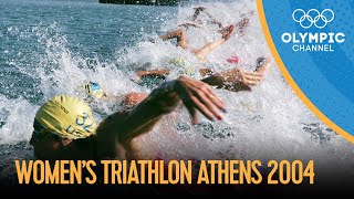 Womens Triathlon  Full Replay  Athens 2004 Replays [upl. by Erlewine]