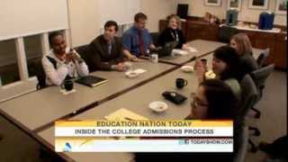 Inside the college admissions process Parenting TODAYshow com [upl. by Enelia637]