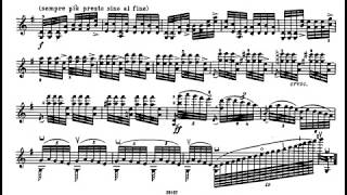 Eugène Ysaÿe  Sonata No 5 for Violin Op 27 1923 ScoreVideo [upl. by Recnal828]