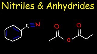 Naming Acid Anhydrides and Nitriles  IUPAC Nomenclature [upl. by Atnohs]