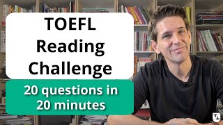 TOEFL Reading Practice 20 Factual Information Questions and Answers [upl. by Natye]