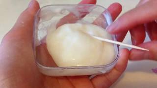 DIY Shampoo And Salt Slime [upl. by Eldwin]