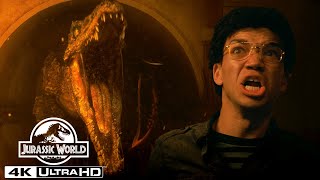 Jurassic World’s Scariest Dinosaur Attacks Part 1 in 4K HDR  Jurassic World [upl. by Kelcey893]