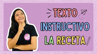 LA RECETA TEXTO INSTRUCTIVO [upl. by Glory]