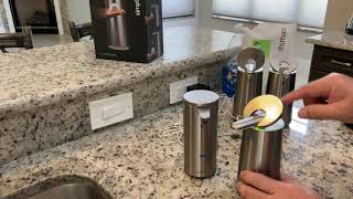 simplehuman Sensor Soap Dispensers [upl. by Par444]