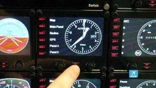 Saitek Pro Flight Instrument Panel [upl. by Lorri173]