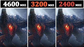 4600Mhz VS 3200Mhz VS 2400Mhz  Tested 13 Games [upl. by Soph765]